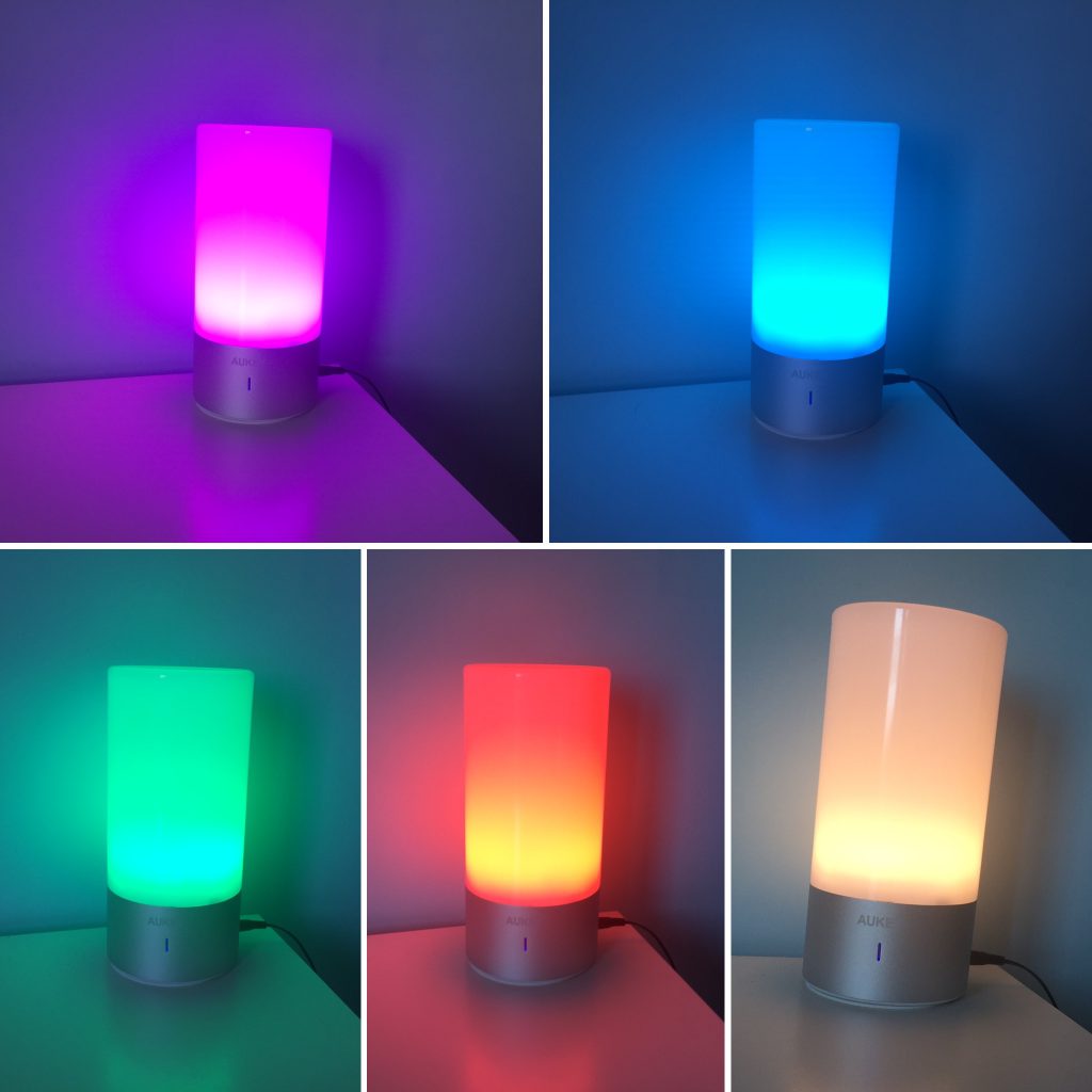 Lampada LED multicolore Aukey