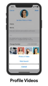 Nuova funzione di Telegram: i video profilo