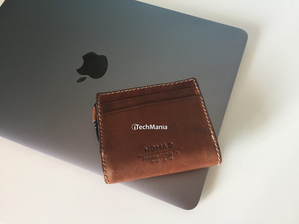Nomad Leather battery Wallet