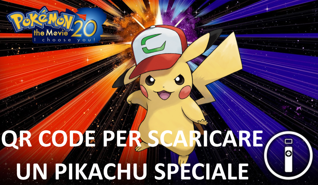 Con Questo Qr Code Potrete Scaricare Pikachu Con Il Berretto Per Il º Anniversario Itechmania