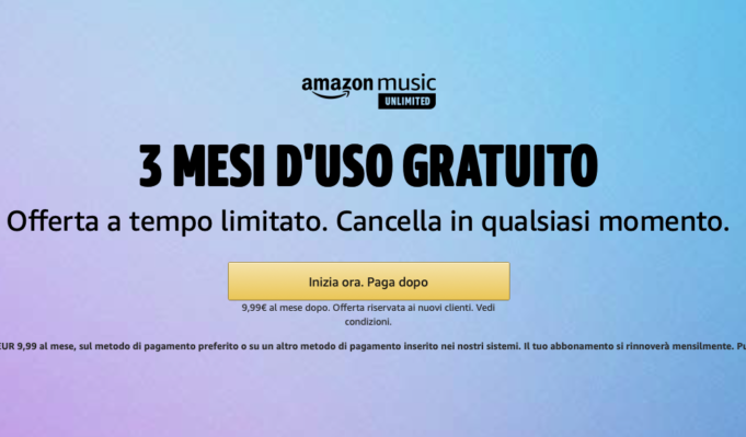 Promo Amazon Music Unlimited