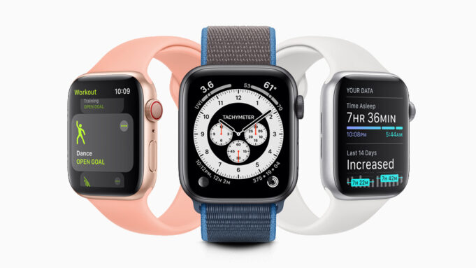 Apple Watch con watchOS 7