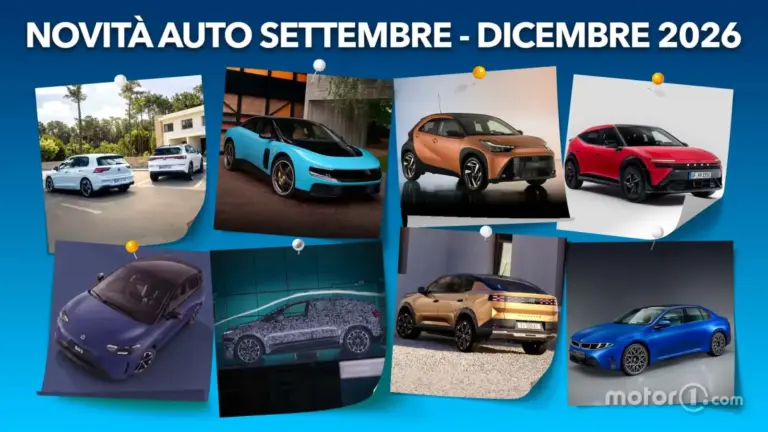 novità auto 2026