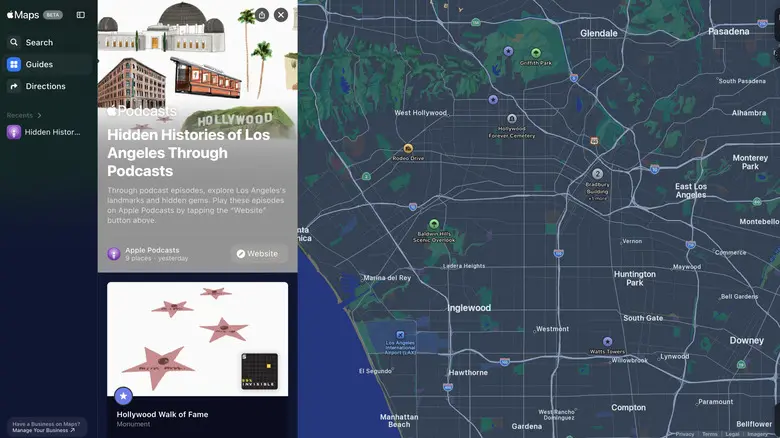 Apple Mappe podcast