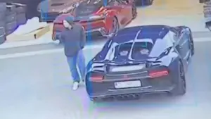 Bugatti Chiron rubata